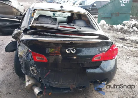 2008 Infiniti G35X from USA, damaged, VIN JNKBV61F08C255718